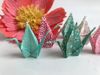 Origami kraanvogels vouwen: hoe begin je eraan?