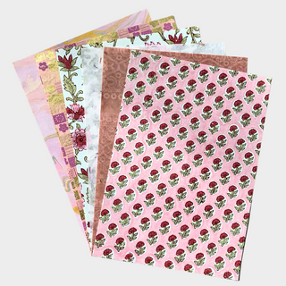 Set de papier mixte A4 - Nuances de roses