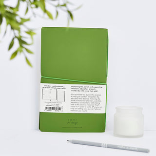 Hervulbaar notitieboek - Groen - A5