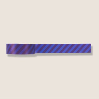 Washi tape - Midnight stripes - 15 mm