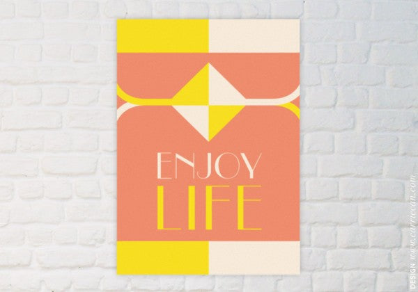 Poster - Enjoy life