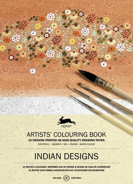 Artists' Colourting Books - Indian Designs