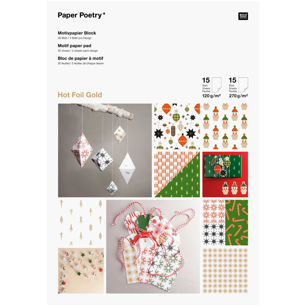 Papierset - Puristic Christmas