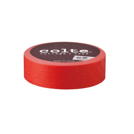 Masking tape 15mm - Colte Colors - Red (CP18)